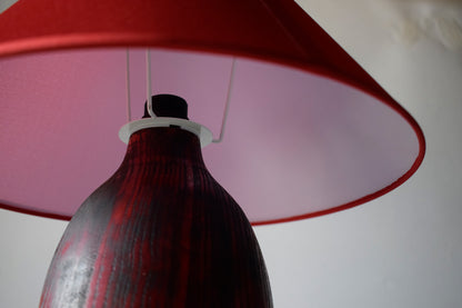 La stronza, Base lampada in legno di Castagno