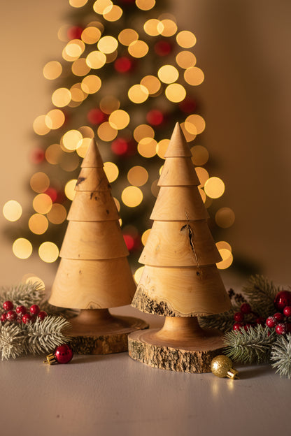 Pino, simile pino in legno di Bosso e corteccia