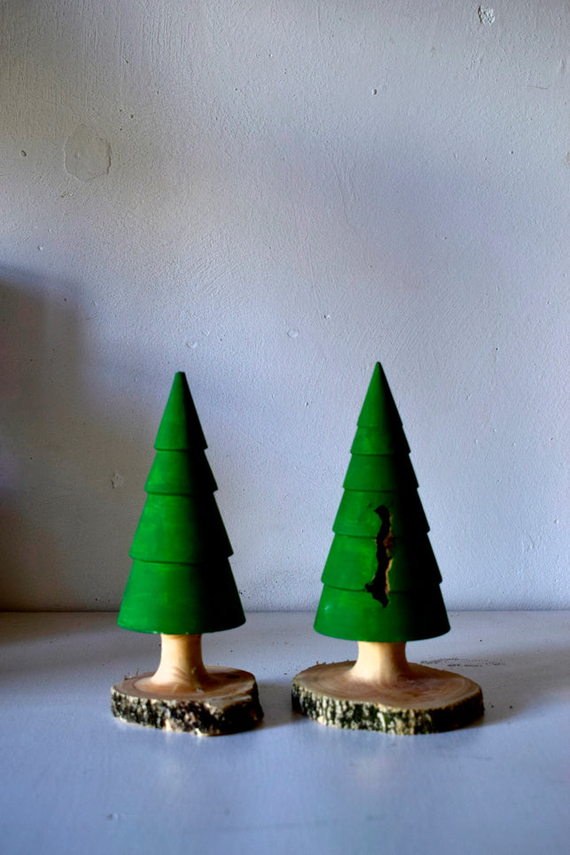 Pino, simile pino in legno di Bosso e corteccia