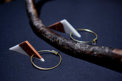 2 Monti, orecchini, Erica arborea