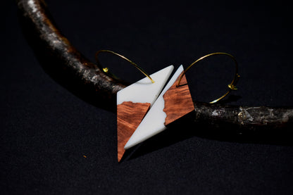 2 Monti, orecchini, Erica arborea