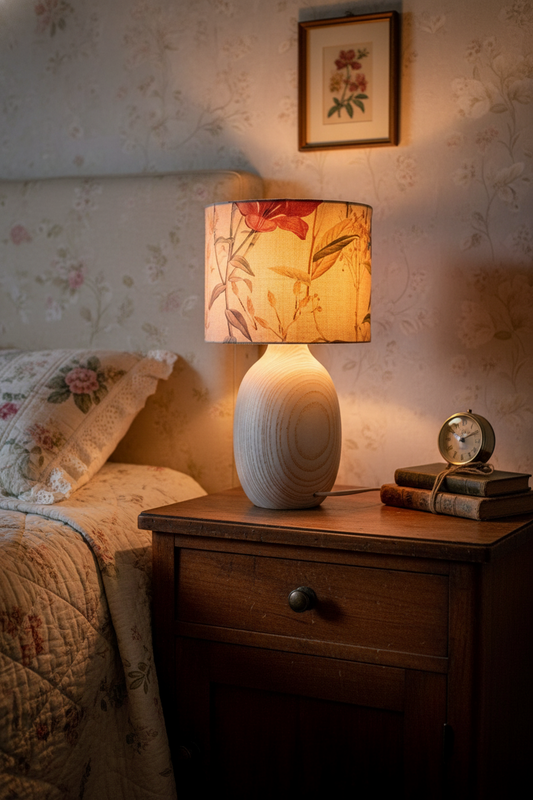 WHIM,  lampada in legno di Castagno