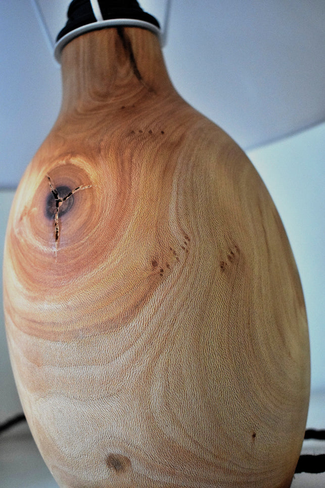 Graziella, Lampada, Legno di Platano