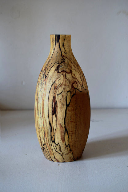 Vaso Portafiori, Decorazione, legno di Faggio