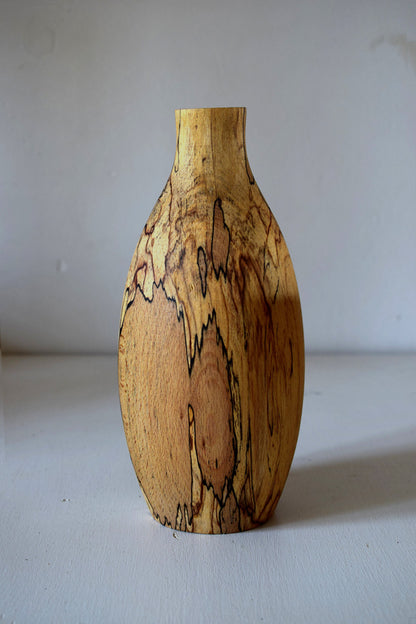 Vaso Portafiori, Decorazione, legno di Faggio
