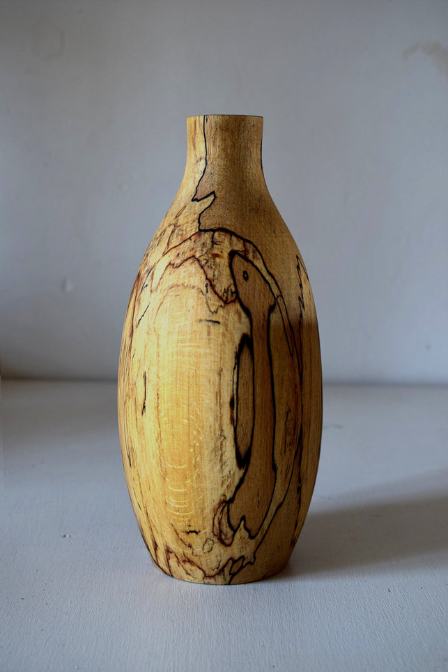 Vaso Portafiori, Decorazione, legno di Faggio