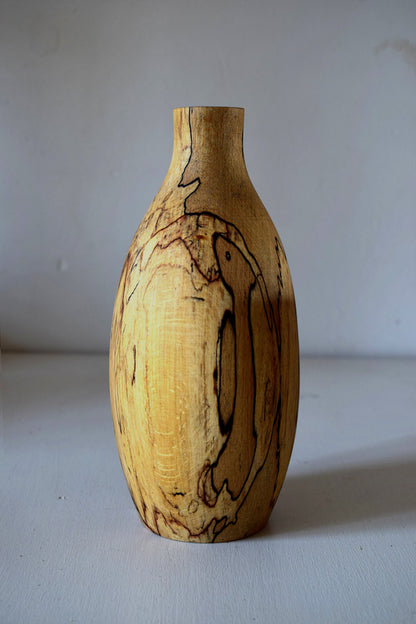 Vaso Portafiori, Decorazione, legno di Faggio